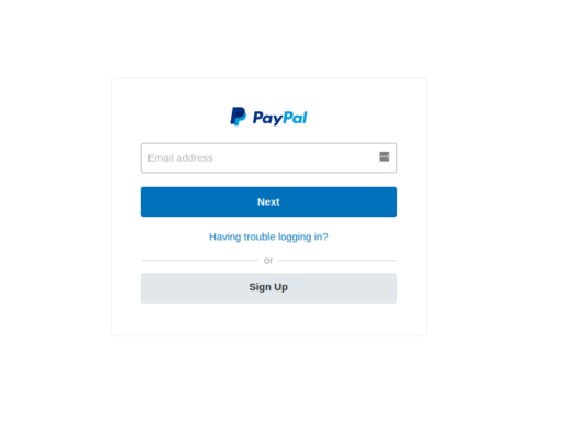 Paypalscam page